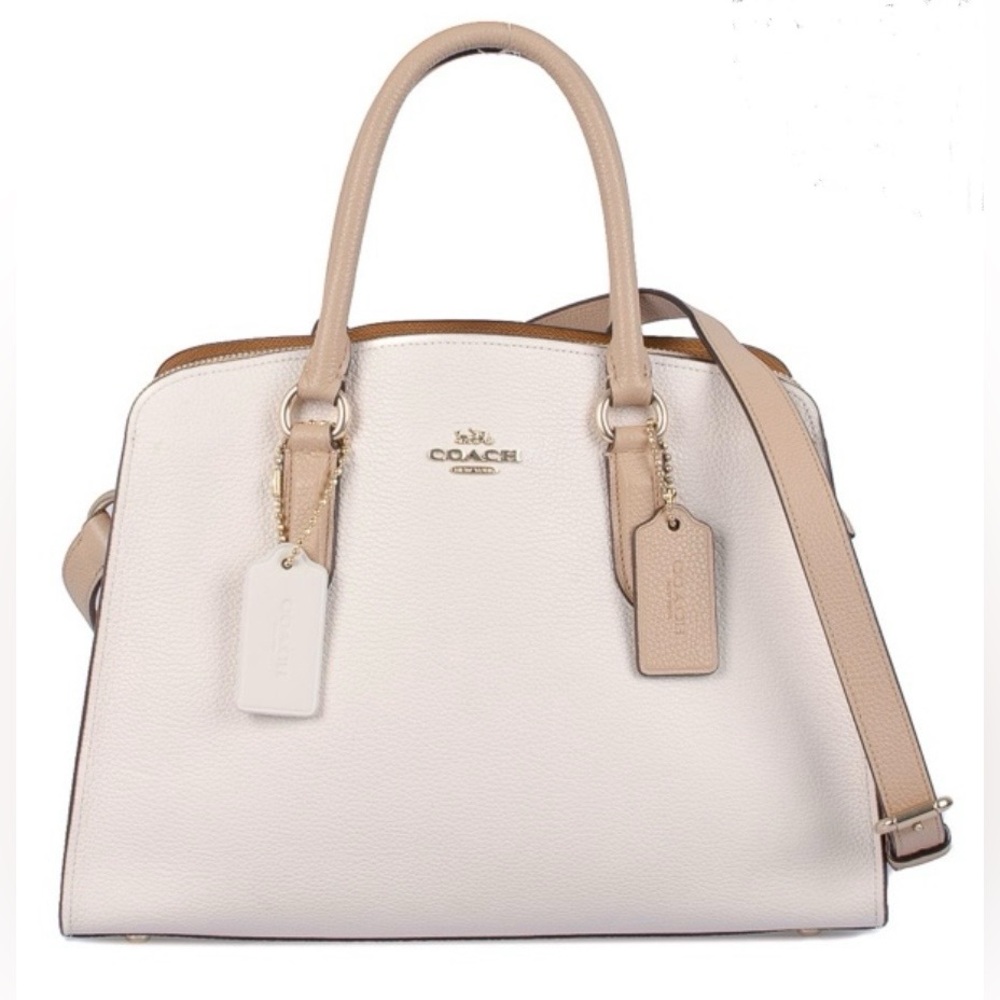 COACH CHANNING CARRYALL IN COLORBLOCK/GOLD-CHALK MULTI